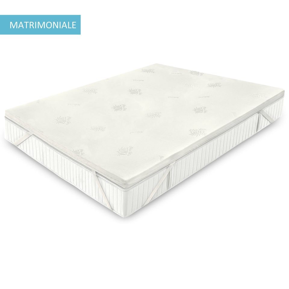 Topper Matrimoniale Aloe Vera
